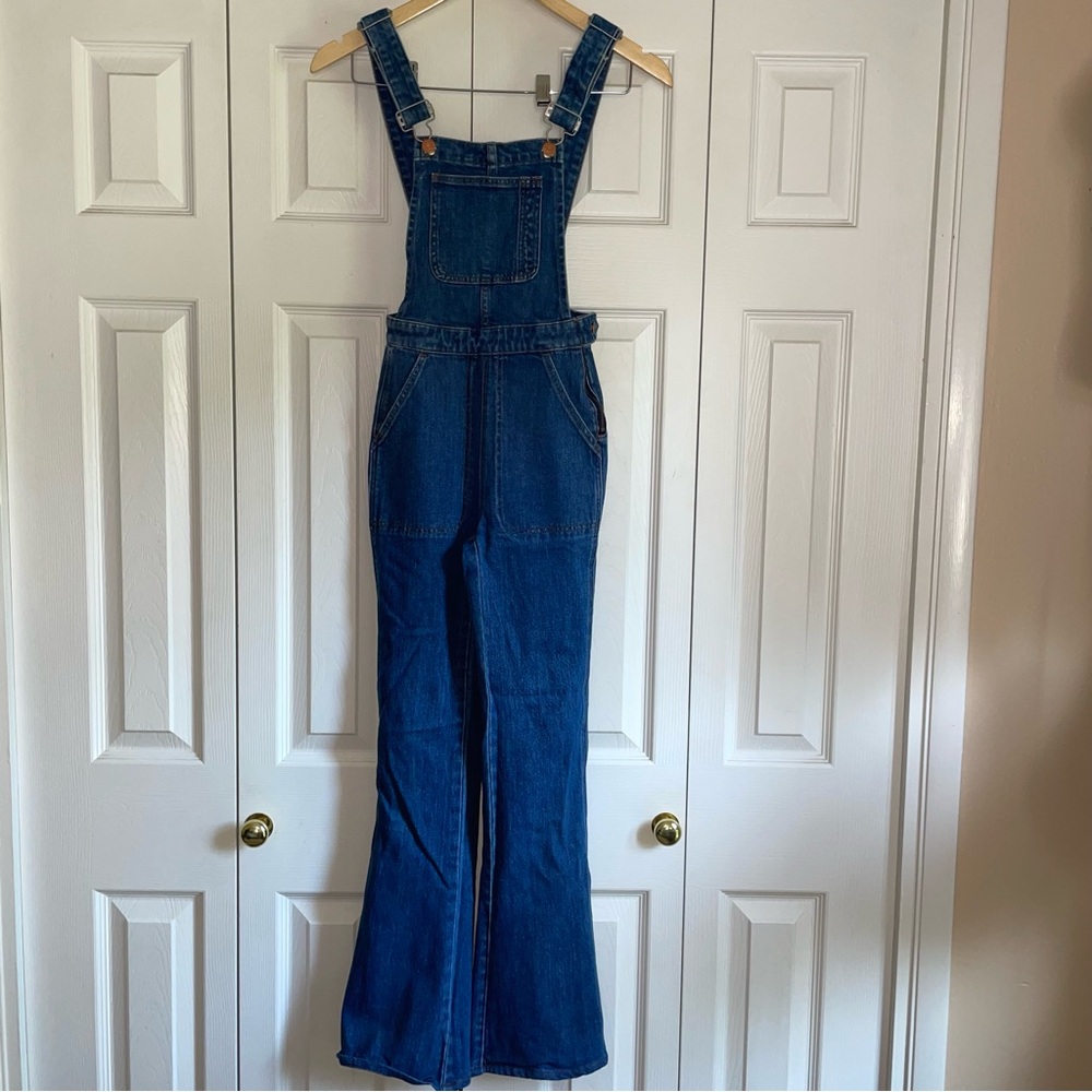 Madewell wide leg overalls size XXS